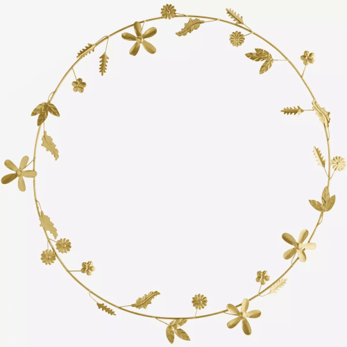 Metalowy wianek Madam Stoltz