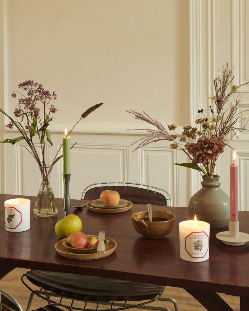 Carriere-Freres-2023-Tomato.Spearmint-Scented-Taper-Candles.Sichuan-Pepper.Tomato-Candles-3397690003303-3397690003334.jpg Zestaw pachnących świec Spearmint Carrière Frères