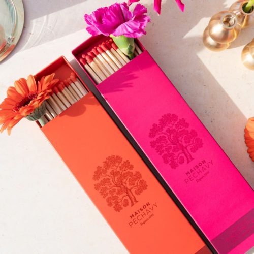 Zestaw zapałek Fuchsia Maison Pechavy