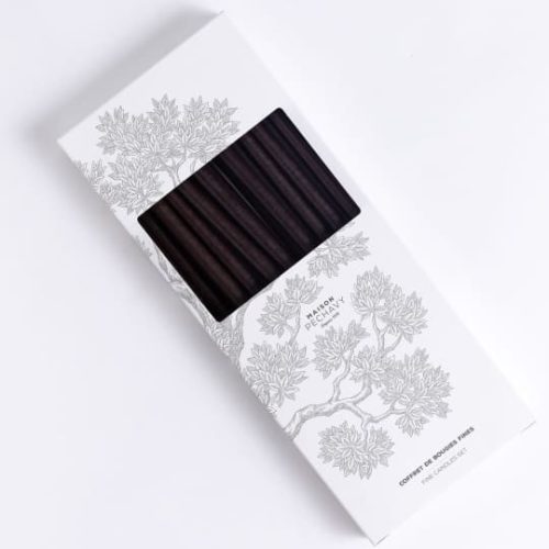 Maison Pechavy zestaw świeczek Carbone 30206