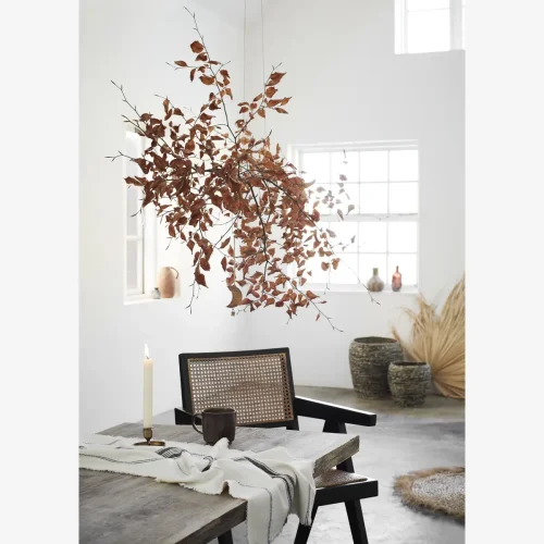 ms_aw21_0127 Krzesło z rattanowym oparciem czarne Madam Stoltz