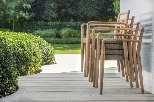 Gommaire-outdoor-pe_wicker-furniture-stackable_armchair_jared-G405A-PE-AW-Brussels-origineel Fotel ogrodowy Jared Gommaire