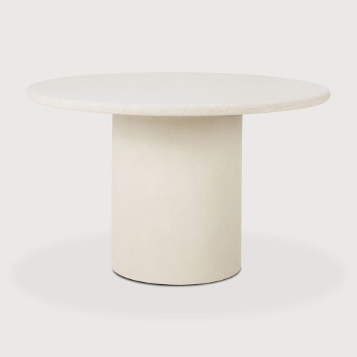 product_wf_26423_Microcement_round_dining_table_125_front_WEB Stół Elements Microcement Off White Ethnicraft