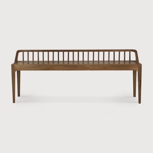 product_wf_14176_Spindle_bench_reclaimed_teak_front_WEB Ławka Spindle Teak Ethnicraft 14176