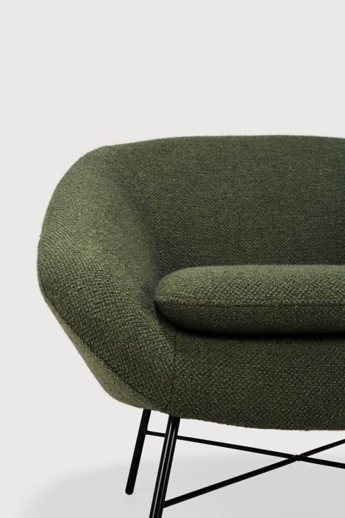 product_wf_20136_Barrow_lounge_chair_Pine_Green_fabric_det_WEB Fotel Barrow Ginger Ethnicraft 20136