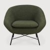 product_wf_20136_Barrow_lounge_chair_Pine_Green_fabric_front_WEB Fotel Barrow Ginger Ethnicraft 20136