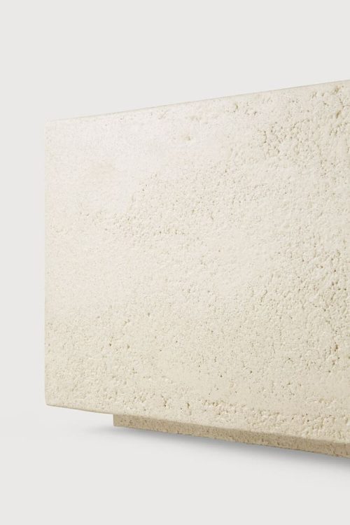 Stolik kawowy Elements Microcement Off White Ethnicraft