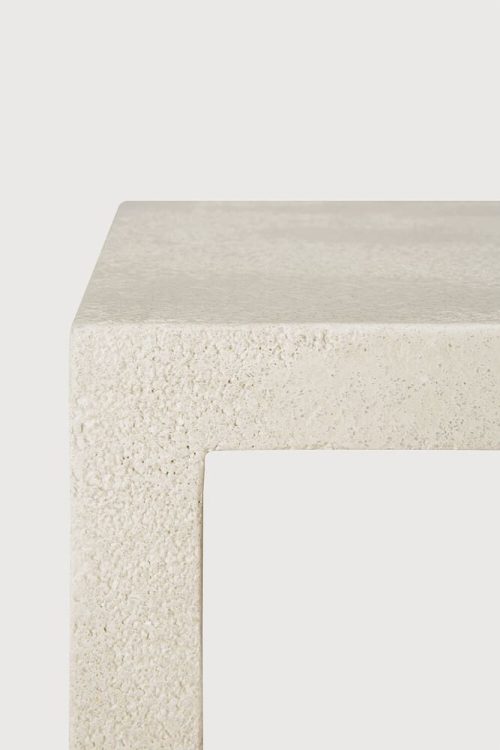 Konsola Elements Microcement Off White Ethnicraft 26420
