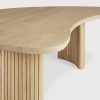 product_wf_50791_Boomerang_coffee_table_oak_pebble_shape_det02_WEB Stolik kawowy dębowy Boomerang 90cm Ethnicraft 50791