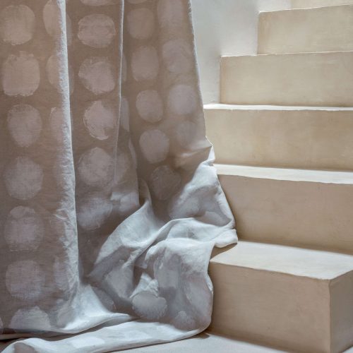 Tkanina Full Moon Beige Éphémère Elitis