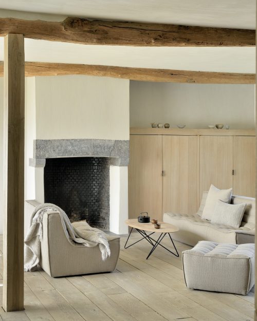 Podnóżek N701 Beige Ethnicraft