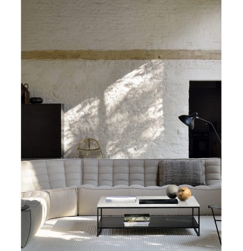 Sofa narożna N701 Beige Ethnicraft