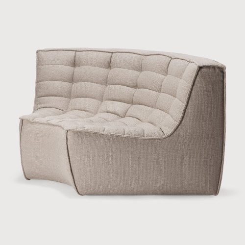 Sofa narożna N701 Beige Ethnicraft
