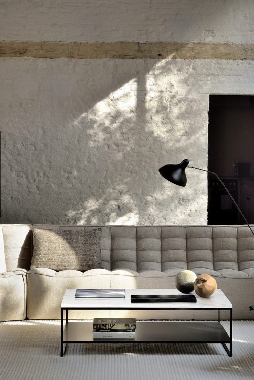 Sofa narożna N701 Beige Ethnicraft