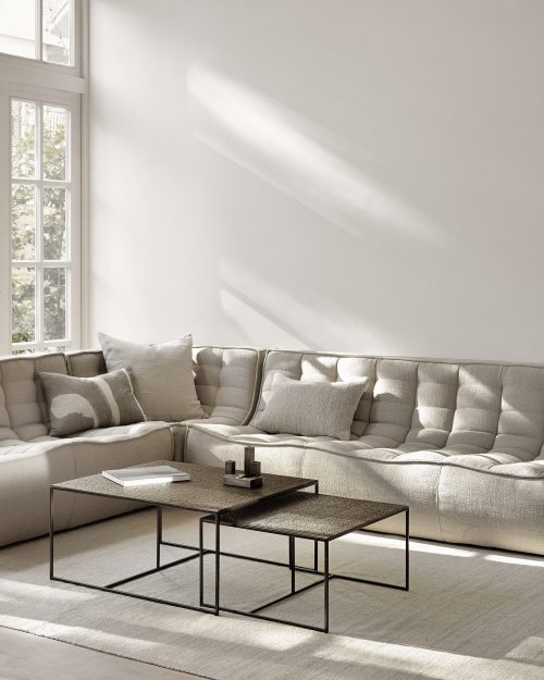 Sofa narożna N701 Beige Ethnicraft