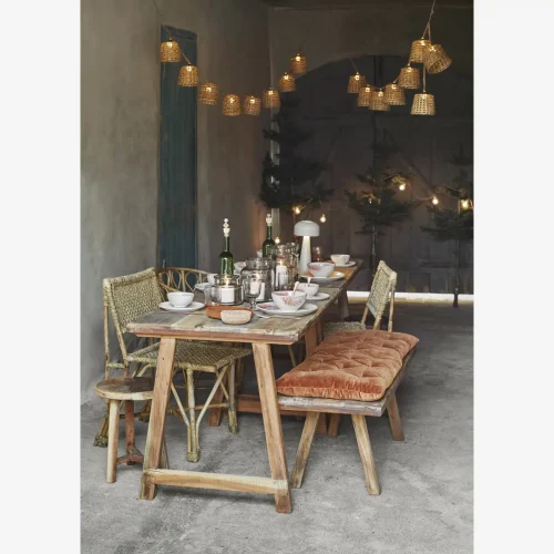 Girlanda ogrodowa czarna Madam Stoltz FN23-2991S8