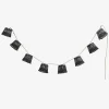 Girlanda ogrodowa czarna Madam Stoltz FN23-2991S8
