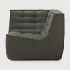 Sofa narożna N701 Moss Eco Ethnicraft