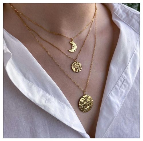 Screenshot Pozłacany naszyjnik Melt Lamenta