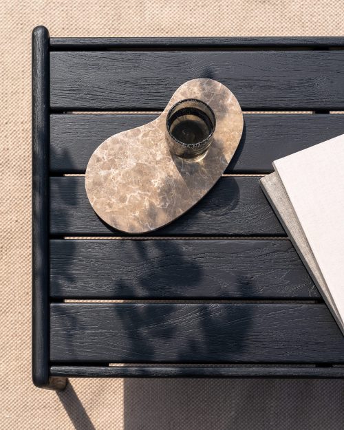 Stolik Kawowy Zewnętrzny Quatro Black Ethnicraft