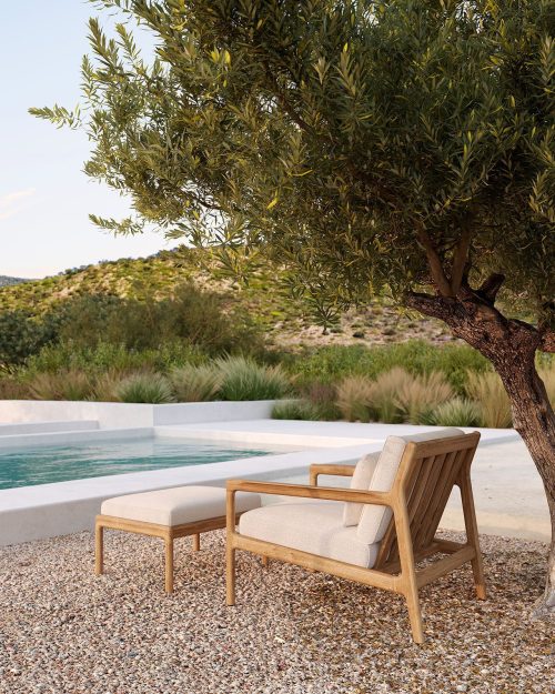 Fotel Zewnętrzny Jack Offwhite Ethnicraft