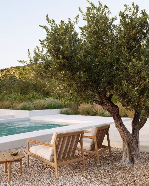 Stolik Kawowy Zewnętrzny Quatro Ethnicraft