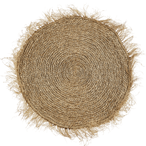 MADAM-Stoltz--Dywan-okragly-trawa-morska-fredzle-120cm-KSC261S Dywan okrągły Madam Stoltz