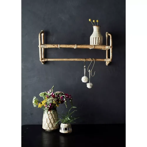 madam-stoltz-szafka-wiszaca-podluzna-bamboo-naturalna-22722n Półka ścienna bambusowa Madam Stoltz