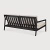 Bench, Crib, Furniture, Infant Bed Sofa Zewnętrzna Jack Black Natural Ethnicraft