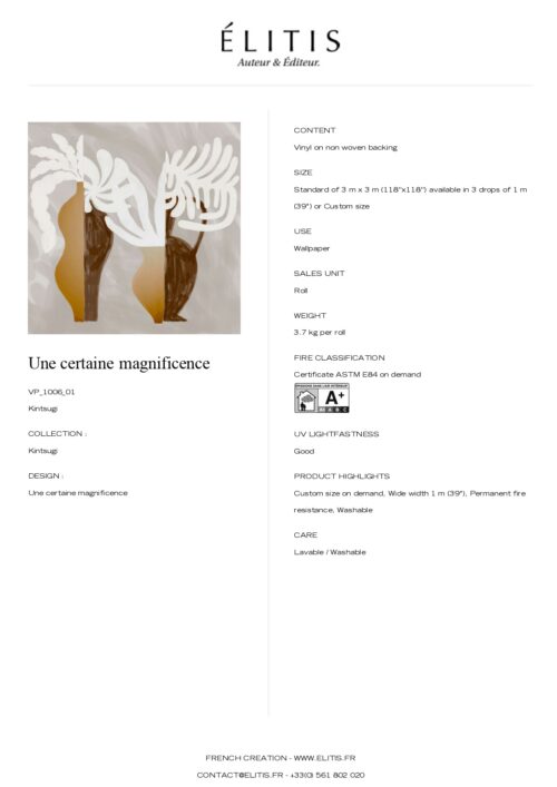 Tapeta Kintsugi Une certaine magnificence