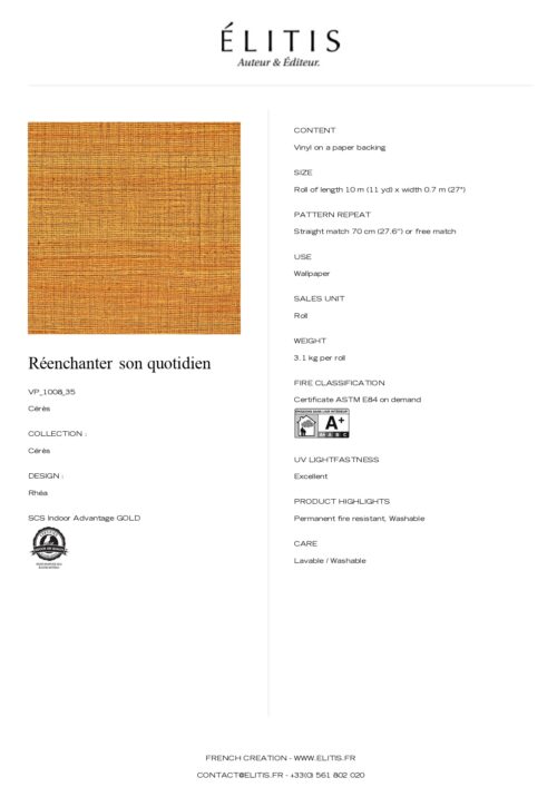 Tapeta Rhéa Réenchanter son quotidien