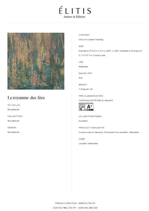 Tapeta Brocéliande Le royaume des fées