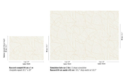 Tapeta Kintsugi Sublimer ses failles