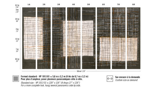 Tapeta Cérès Entre chaîne et trame