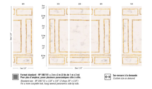 Tapeta Kintsugi Les marques de l'Empire