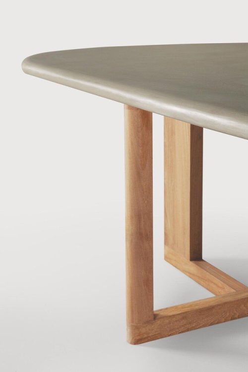 product_wf_11251_Trestle_outdoor_dining_table_concrete_top_reclaimed_teak_base_Light-Grey_oval_240x110x76_det05_web Stół Zewnętrzny Testle Ethnicraft