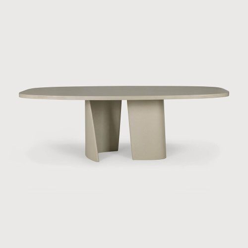 product_wf_25061_Canyon_outdoor_dining_table_concrete_Light-Grey_oval_230x115x76_front_web Stół Zewnętrzny Canyon Ethnicraft