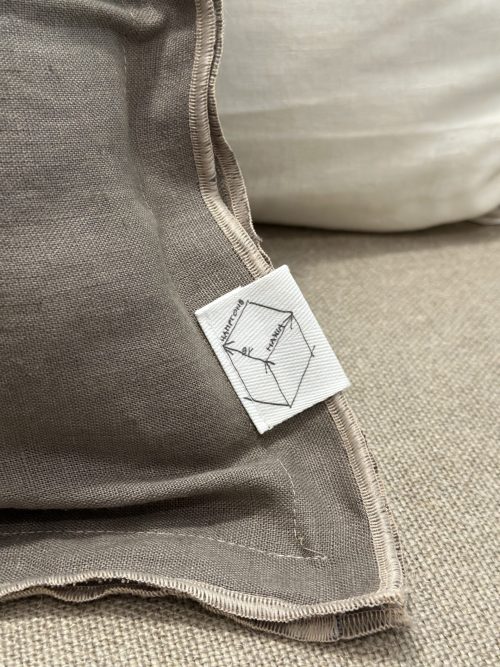 Poszewka Dark Taupe Hamptons by Hania