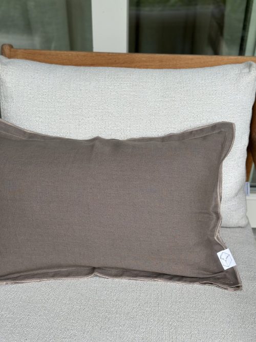 Poszewka Dark Taupe Hamptons by Hania