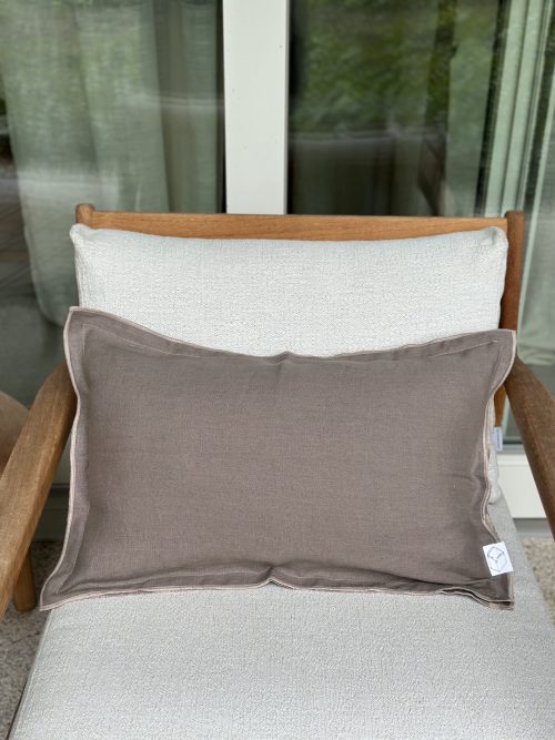 Poszewka Dark Taupe Hamptons by Hania