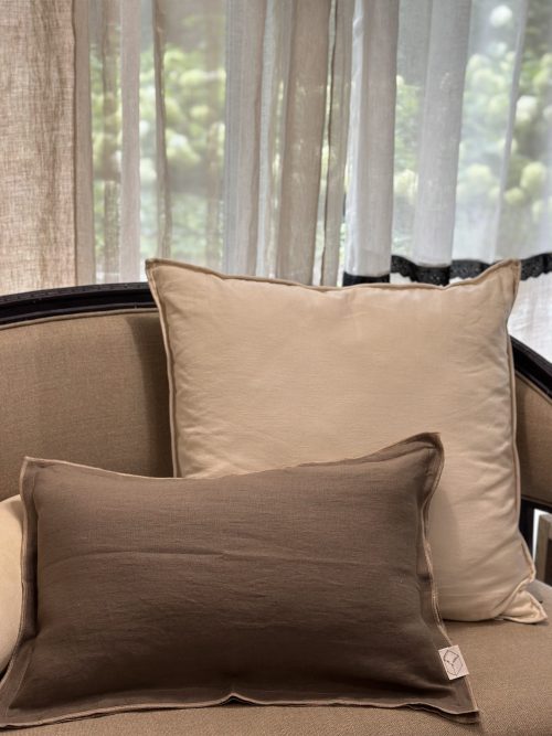 Poszewka Dark Taupe Hamptons by Hania