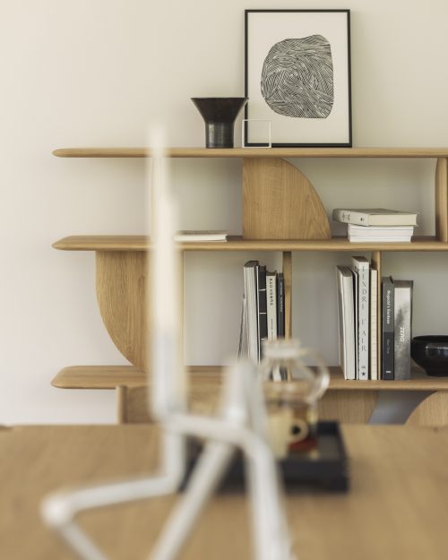 Regał Geometric dębowy Ethnicraft