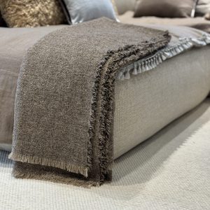 Pled Chocolate Wool Hamptons by Hania