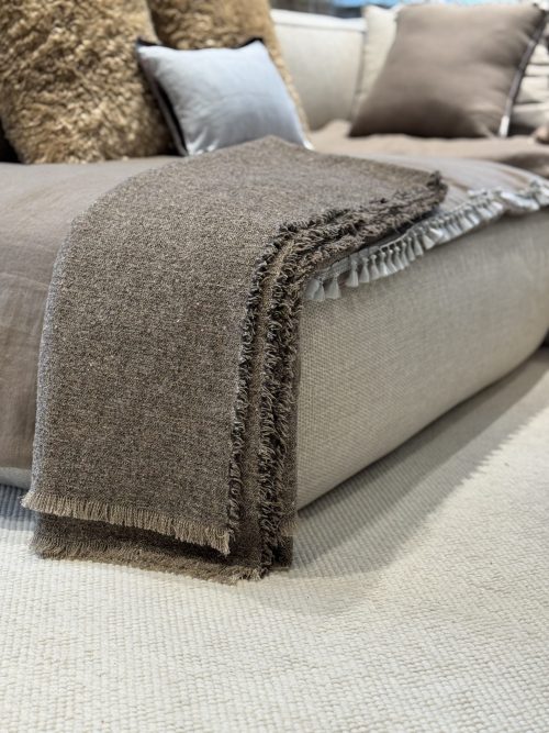 IMG_0418 Pled Chocolate Wool Hamptons by Hania