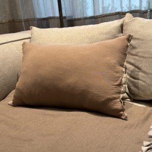 Poszewka Taupe Lace Hamptons by Hania