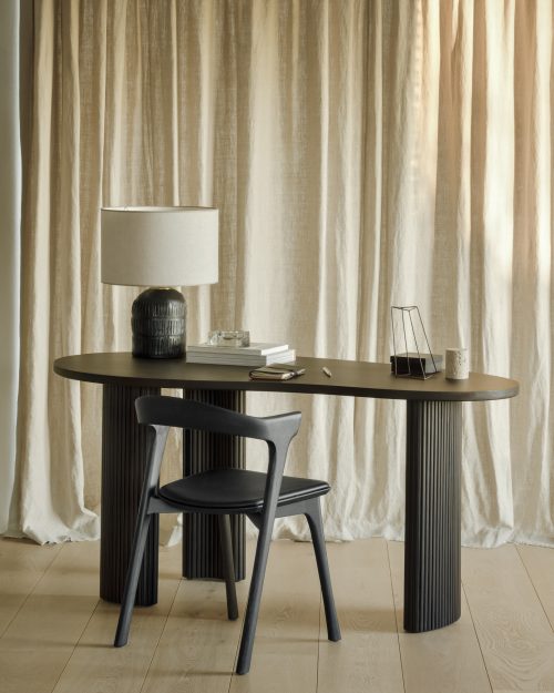 Biurko Boomerang mahoniowe Ethnicraft