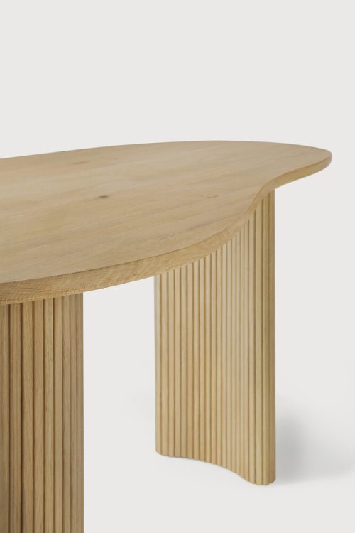 Biurko Boomerang dębowe Ethnicraft