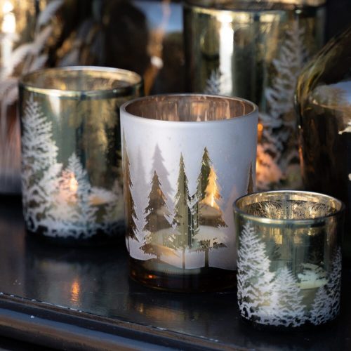 Świecznik z choinkami Mars&More