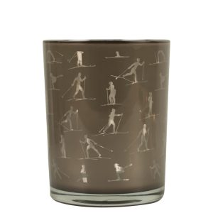 Świecznik z narciarzami Mars&More