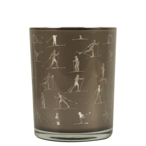 Świecznik z narciarzami Mars&More